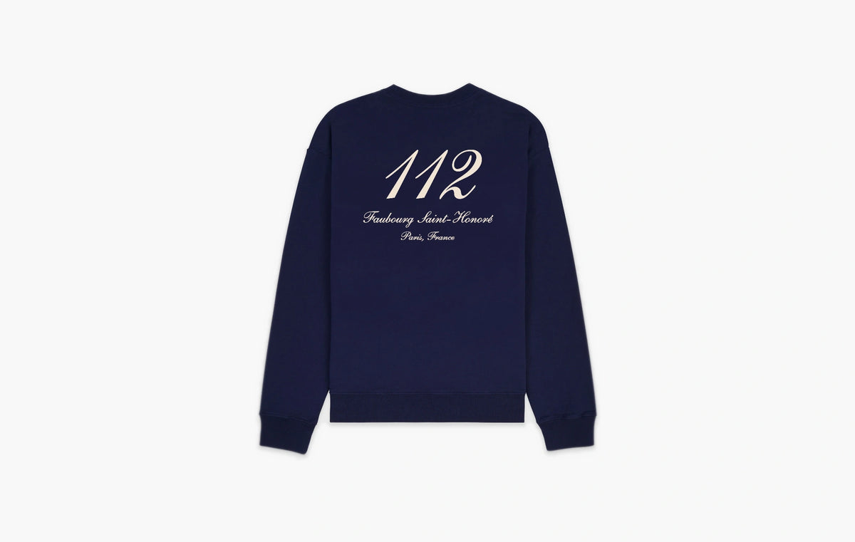 Le Bristol Paris Faubourg Crewneck "Navy/Cream"