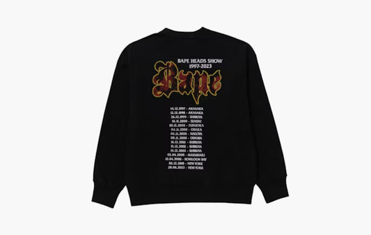 BAPE Boombox Crewneck "Black"