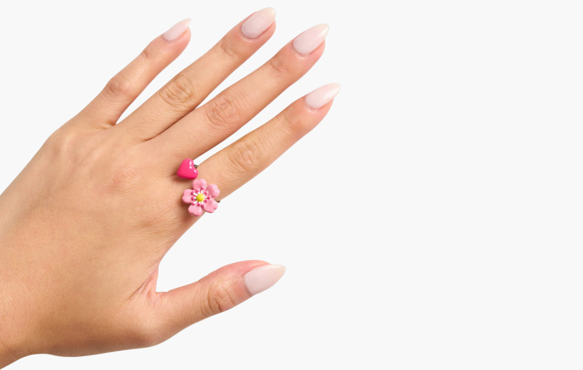 Fleur Rose Spacer Ring