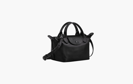 Le Pliage Xtra XS Handbag Leather "Black"
