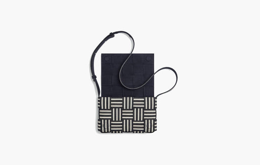 Cassette "Navy/white/black"