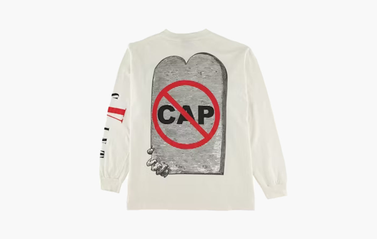 Saint Mxxxxxx x VLONE No Cap L/S Tee "White"