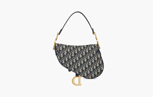 Saddle Bag With Strap "Blue"