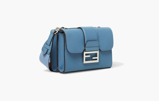 Double Baguette Leather "Blue"