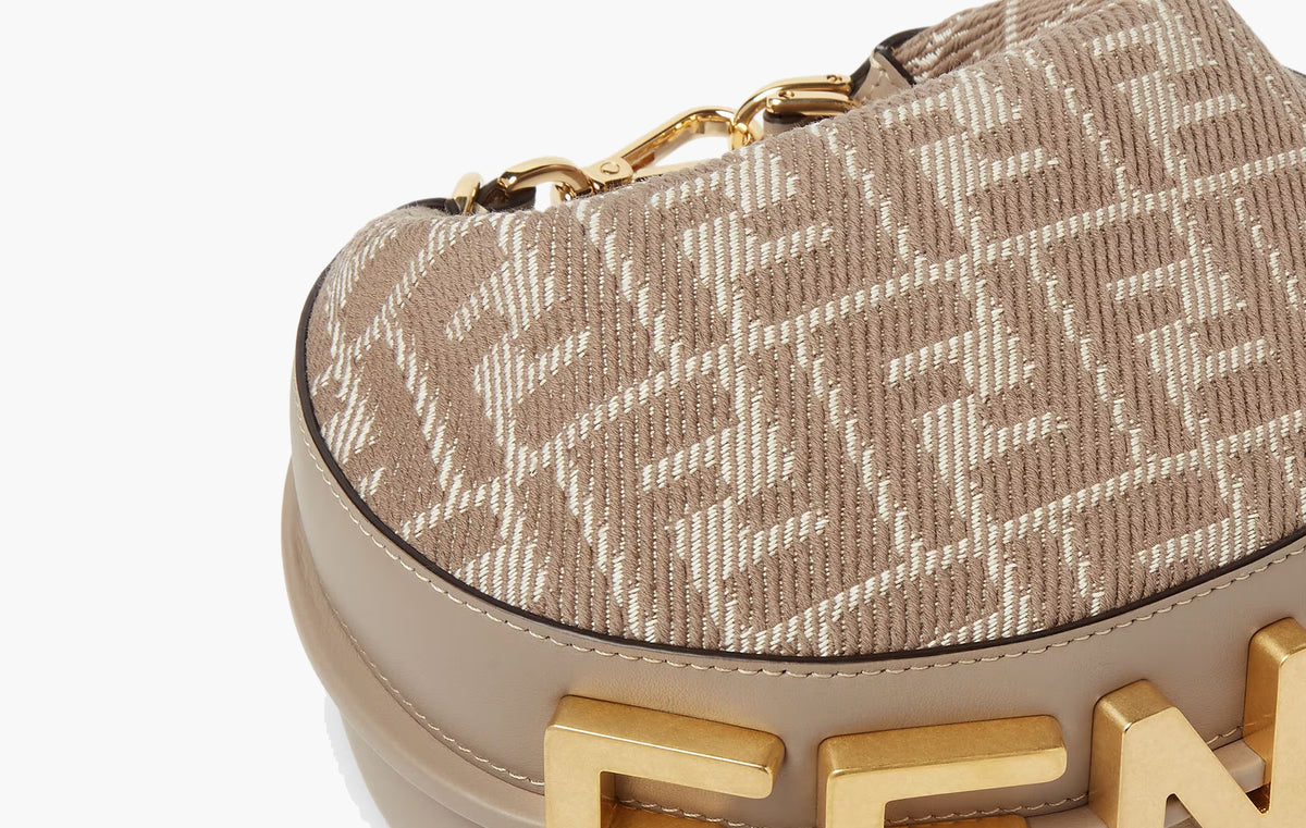 Fendigraphy Mini Denim "Dove Grey"