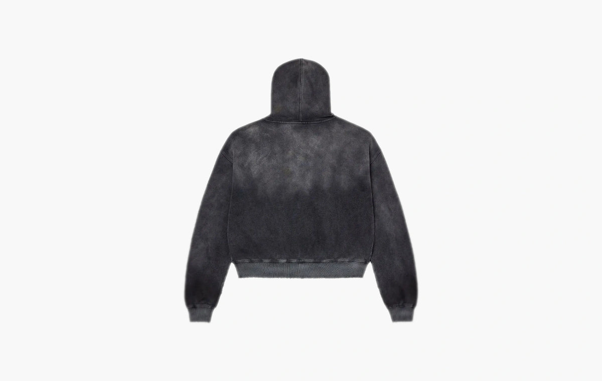Crest Zip Up "Black"
