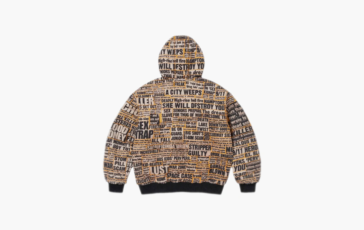 Dash Snow Hooded Work Jacket "Multicolor"