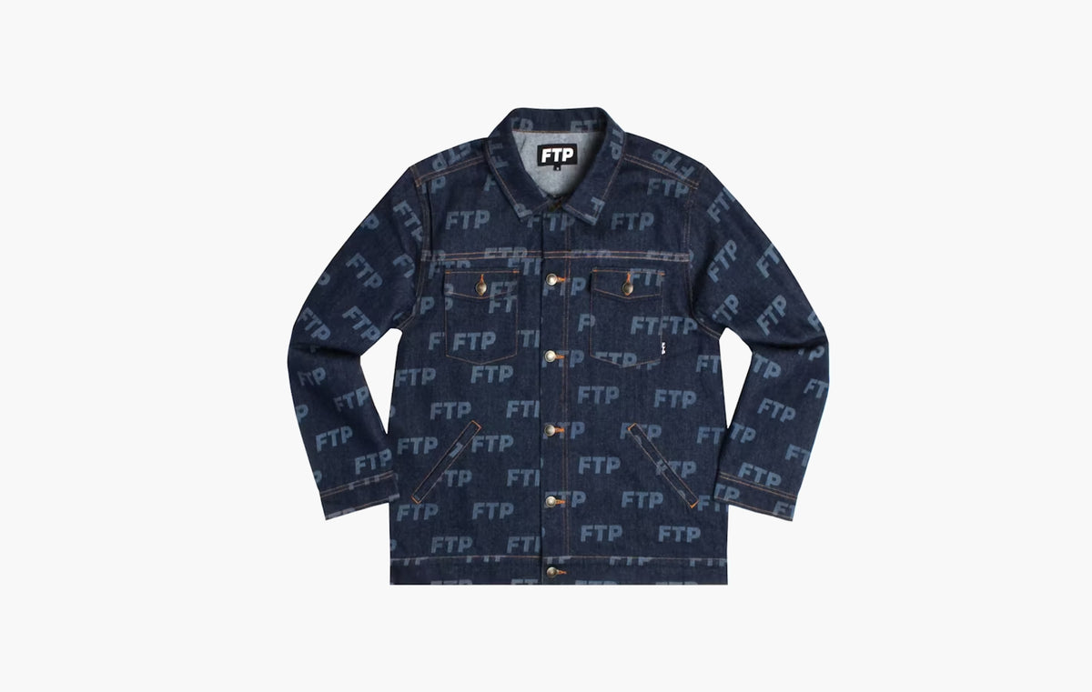 All Over Denim Jacket "Indigo"