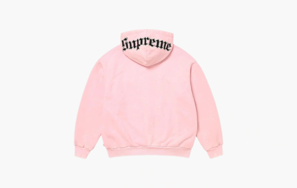 Chicago White Sox Zip Up Hooded Sweatshirt "Light Pink"