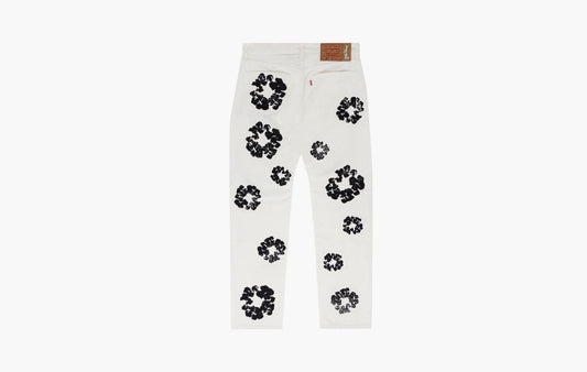 Denim Tears x Levi's Cotton Wreath Jean White | The Sortage