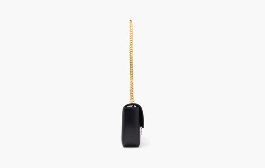 Celine Triomphe Chain Shoulder Bag Black | The Sortage