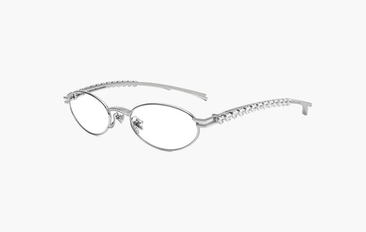 Gentle Monster x Jennie Jentle Salon Barrette Sunglasses "Silver Clear (02)"