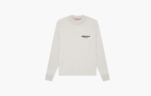 Fear of God Essentials L/S T-shirt SS22 Light Oatmeal | The Sortage