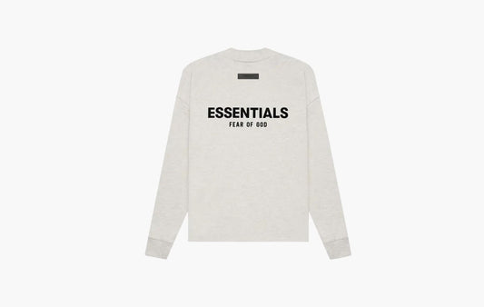 Fear of God Essentials L/S T-shirt SS22 Light Oatmeal | The Sortage