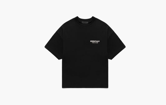 Fear of God Essentials Jersey Crewneck T-Shirt Black | The Sortage