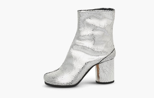 Maison Margiela Tabi Broken Mirror Boots Silver | Sortage.