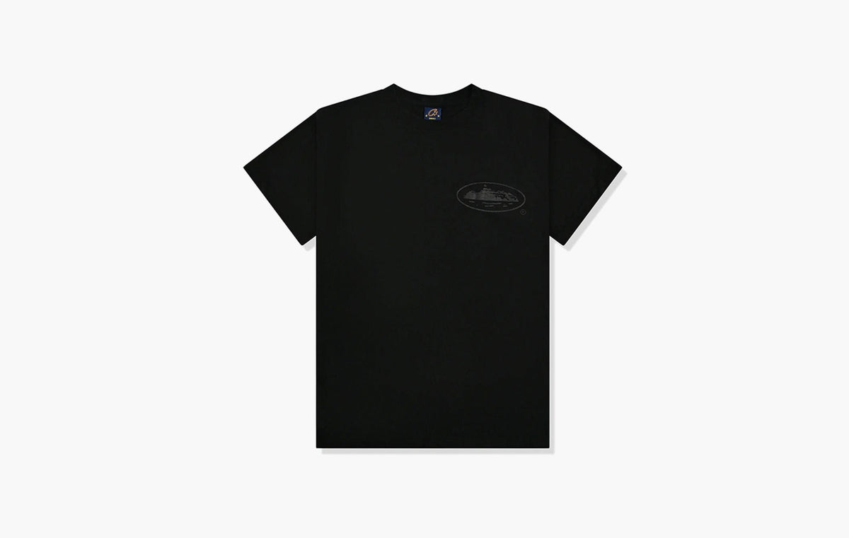 Corteiz OG Island Tee Triple Black | The Sortage
