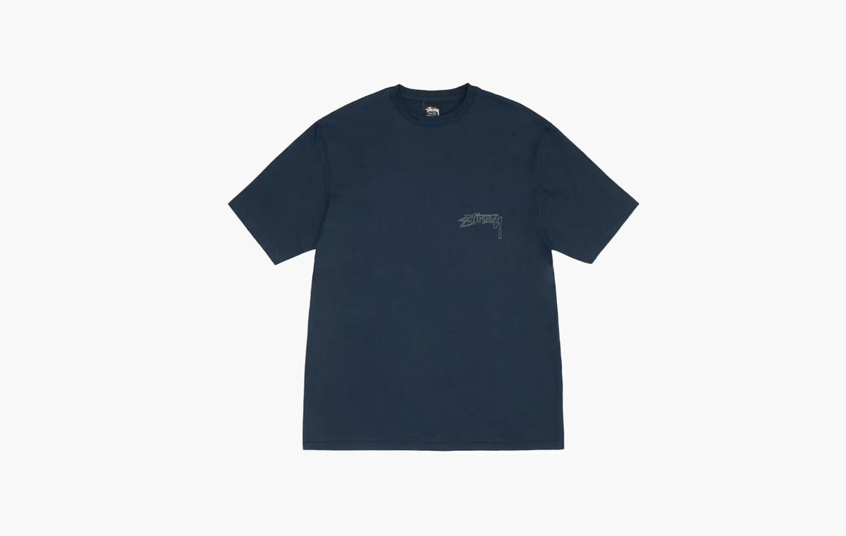 Stussy Wingspan Tee Navy | The Sortage
