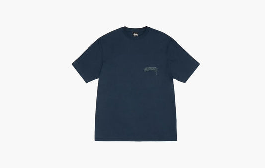Stussy Wingspan Tee Navy | The Sortage