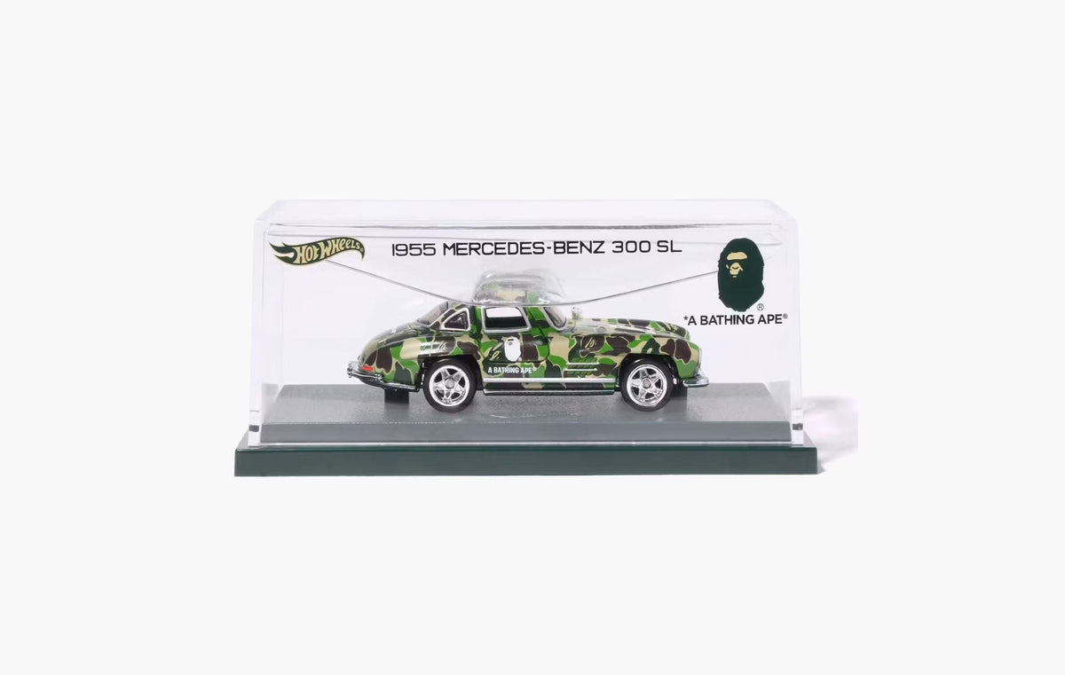 Hot Wheels x BAPE 1955 Mercedes-Benz 300 SL Camo | The Sortage