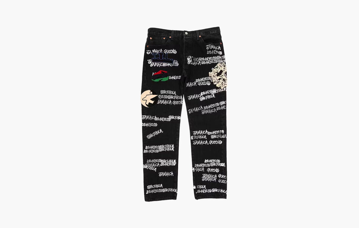 Stussy x Denim Tears x Our Legacy TTL 501 Jean Black | The Sortage