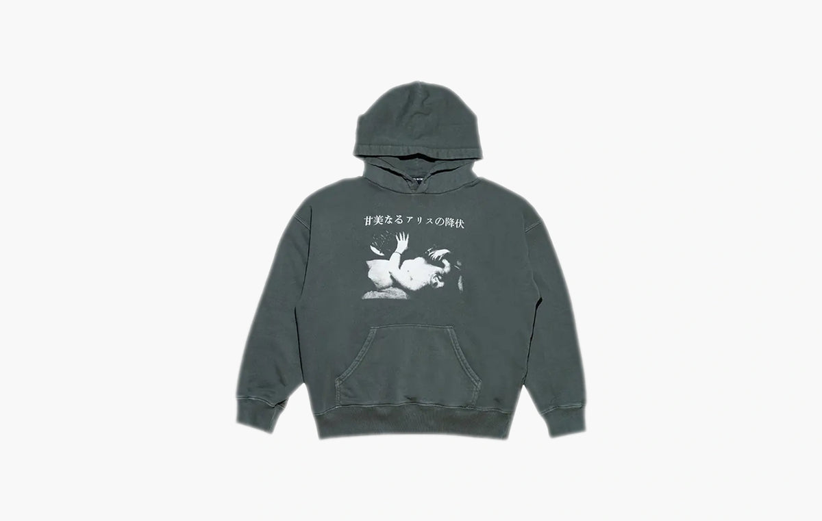 Sweet Surrender Of Alice Hoodie "Faded Green"