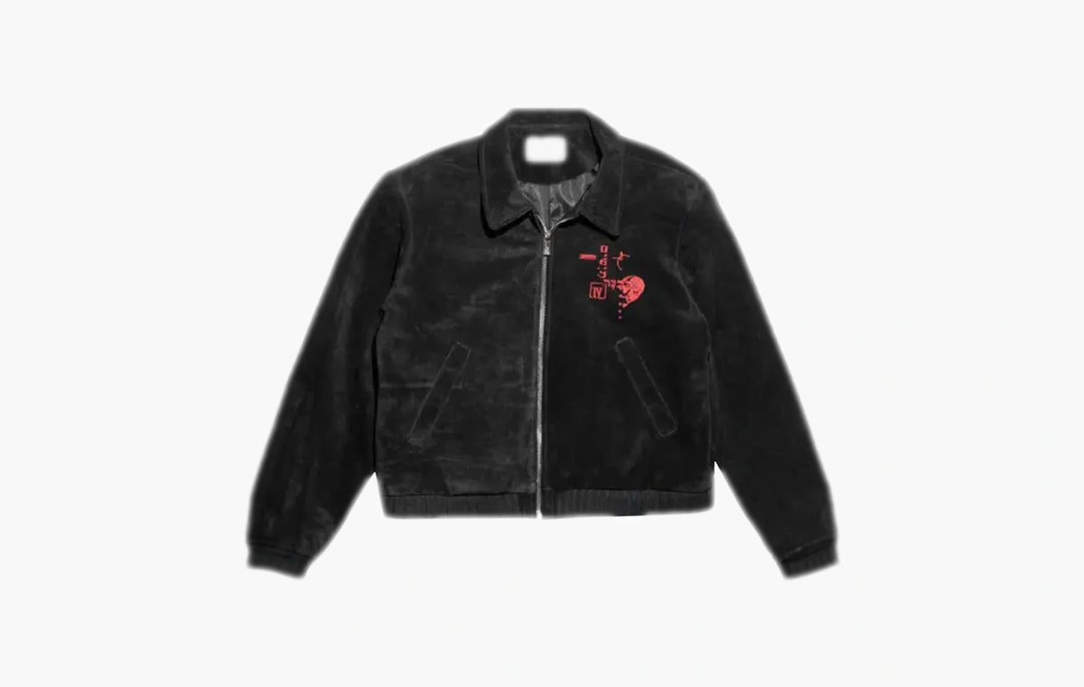 Suede Constructivist Jacket "Black"