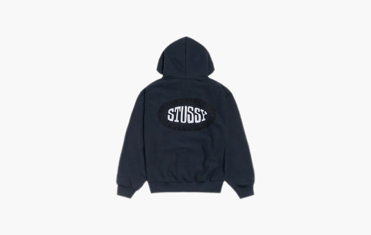 Tile Oval Hoodie "Navy"