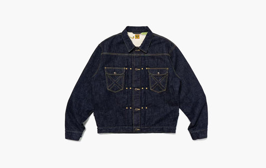 Human Made x KAWS Denim Work Jacket Indigo | The Sortage