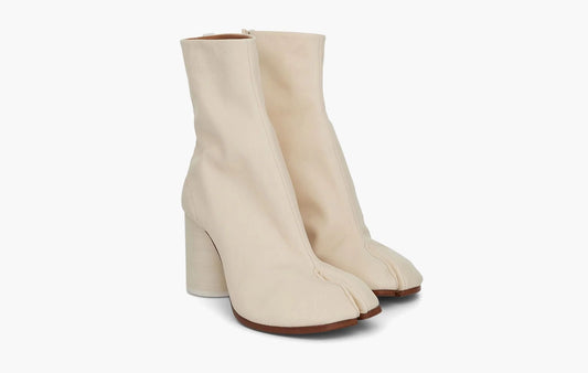Maison Margiela Tabi Ankle Boots White | Sortage.