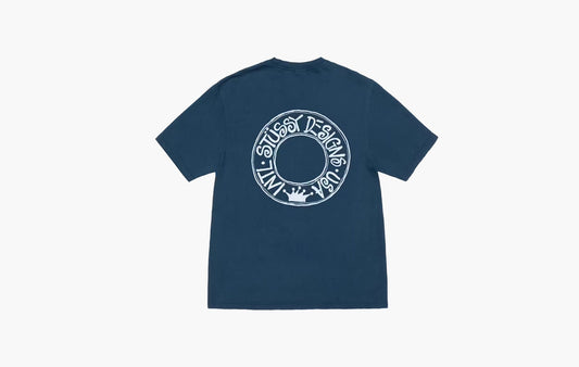 Stussy Buana Pigment Dyed Tee Navy | The Sortage