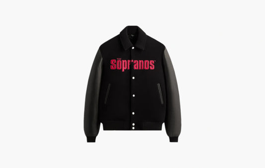 For The Sopranos Varsity Jacket "Black"