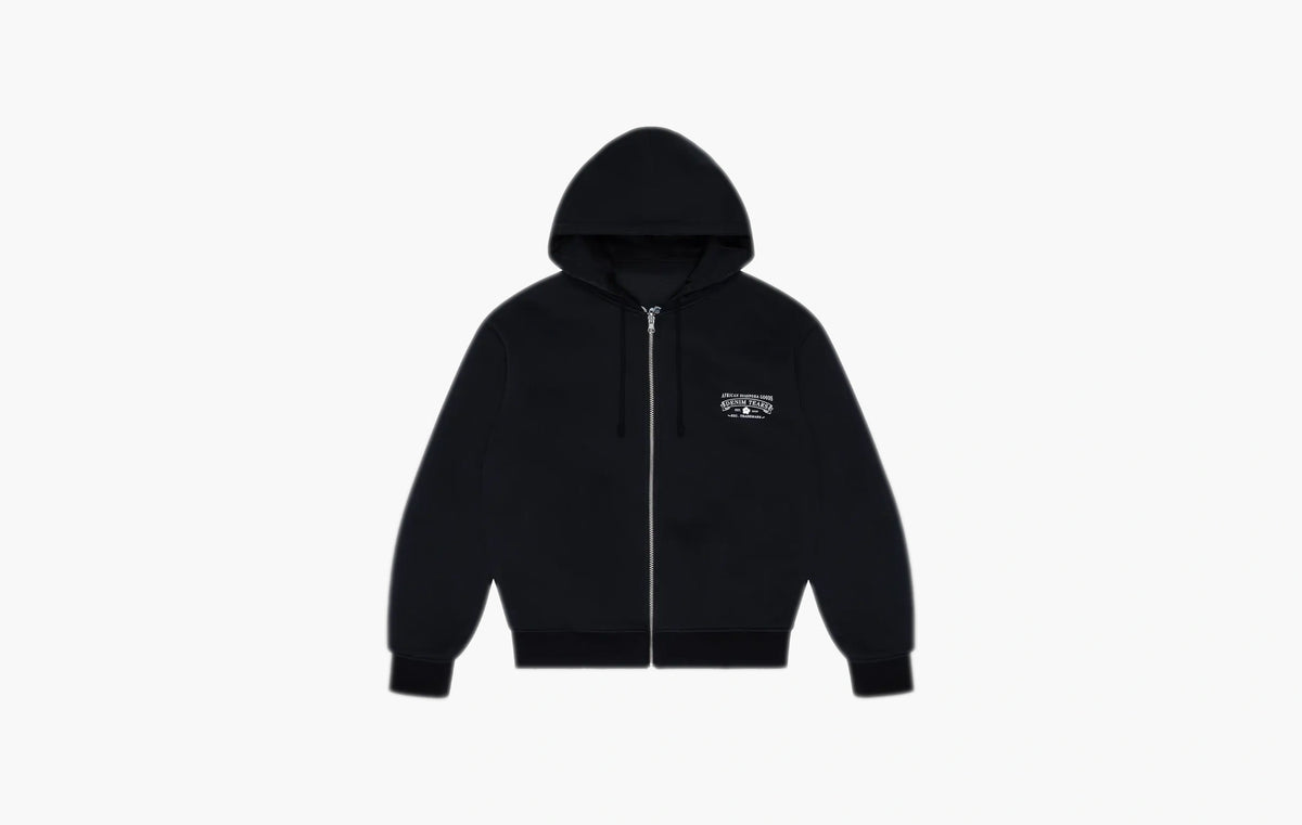 Crown Of Cotton & Madonna Reversible Zip Hoodie Black "Black"