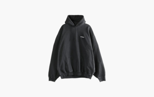 Iconic Logo Hoodie "Black"