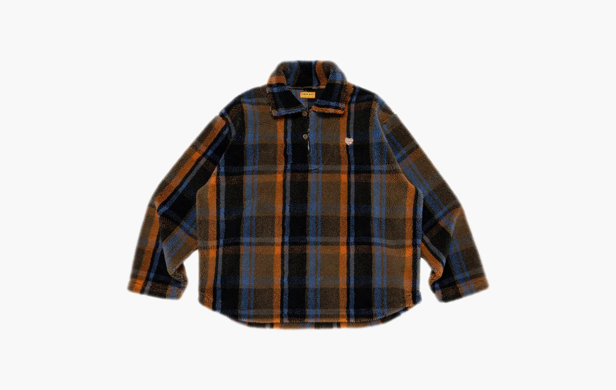 Fleece Pullover "Brown"