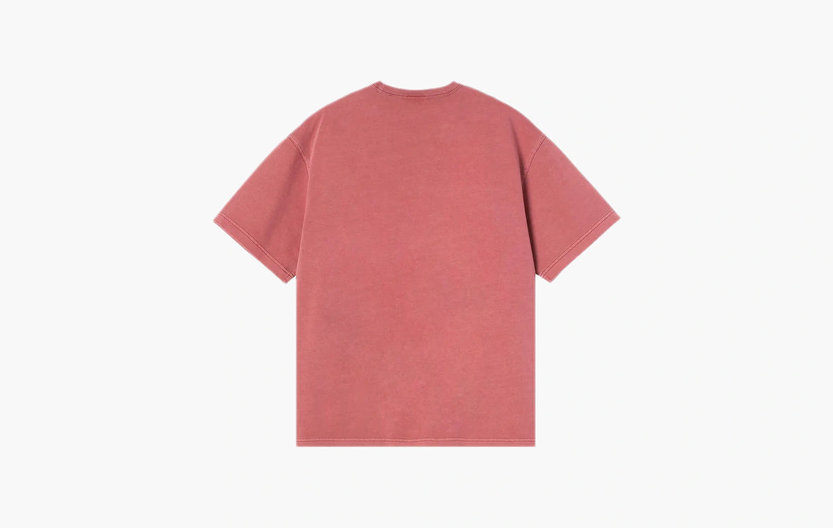 Short-Sleeve Torion Pocket T-Shirt "Marsala Grind Wash"