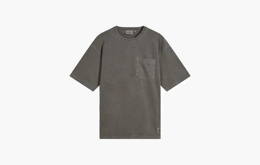Short-Sleeve Torion Pocket T-Shirt "Black Grind Wash"