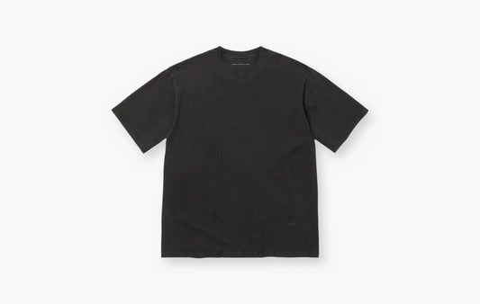 Split Short-Sleeve Top "Black"
