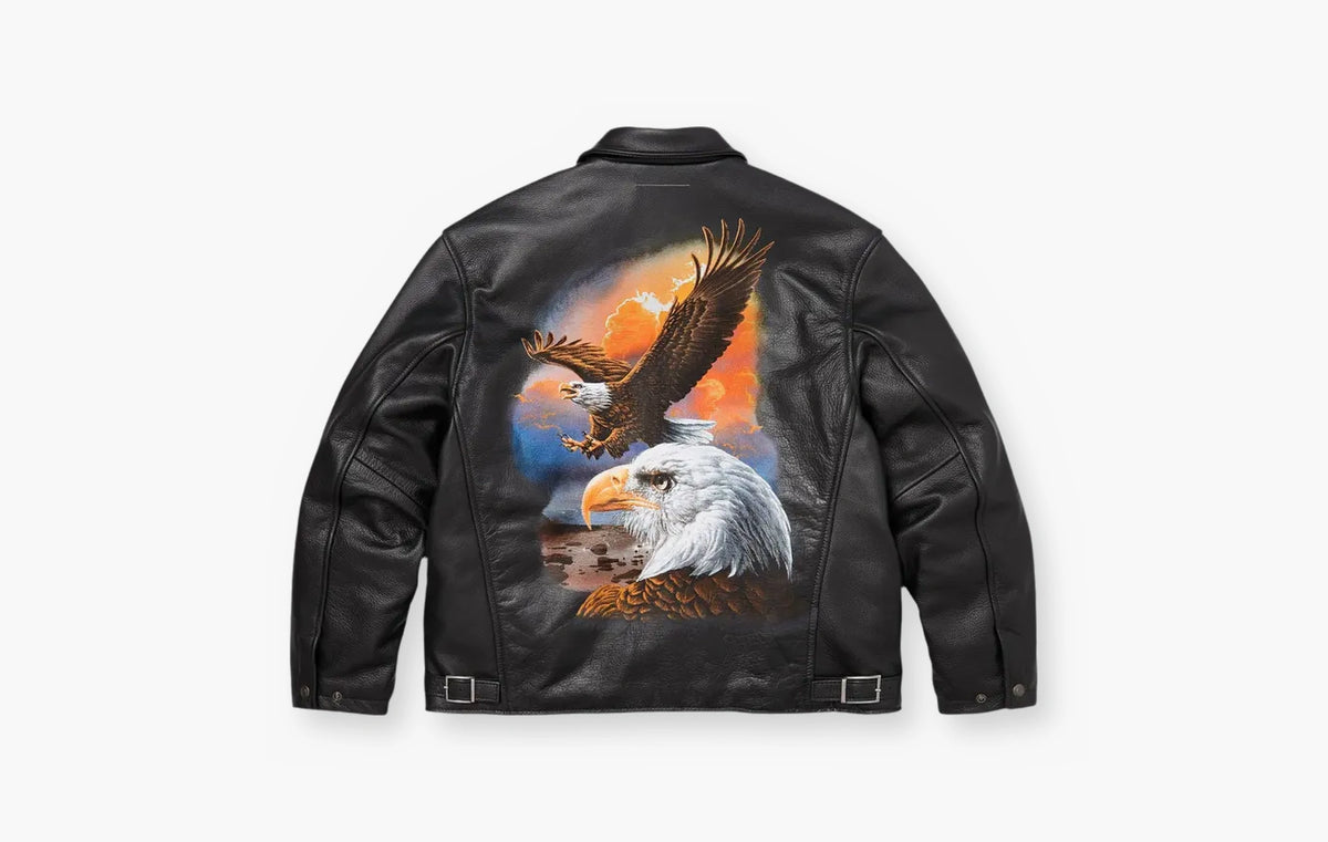 Margiela/Schott Eagle Leather Jacket "Black"