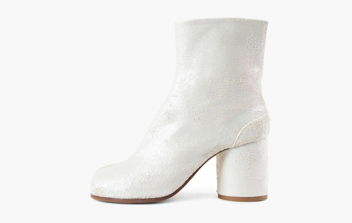 Maison Margiela Tabi Ankle Boots White | Sortage.