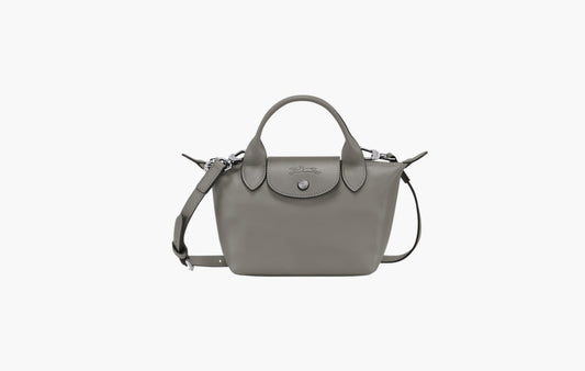 Le Pliage Xtra XS Handbag Leather "Turtledove"