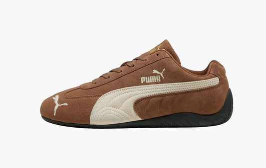 Speedcat OG "Haute Coffee Frosted Ivory" (Gold Tongue Logo)