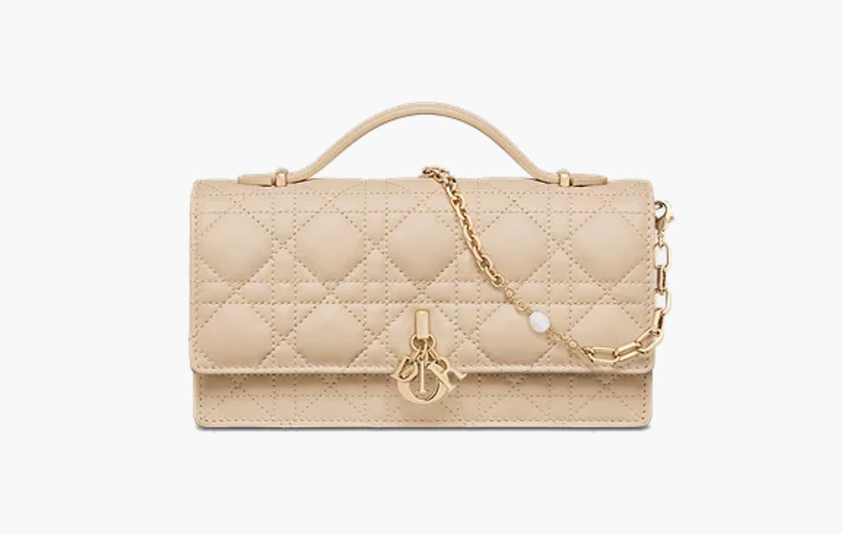 My Dior Mini Bag "Powder Beige Cannage Lambskin"