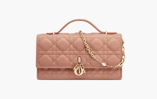 My Dior Mini Bag "Rose des Vents Cannage Lambskin"