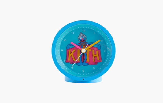 Kith x Sesame Street Kids Grover Clock "Blue"