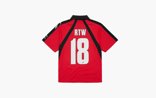 Corteiz Alcatraz Football Jersey Red | The Sortage