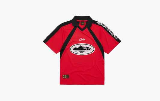 Corteiz Alcatraz Football Jersey Red | The Sortage