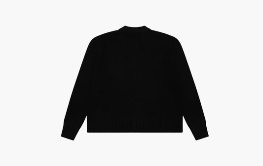 Denim Tears x Stussy Playing Card Suits Cardigan Black | The Sortage