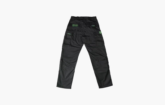 Corteiz Mula Guerillaz Cargos Black Green | The Sortage