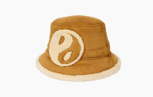 Palace x UGG Shearling Bucket Hat Chestnut | The Sortage